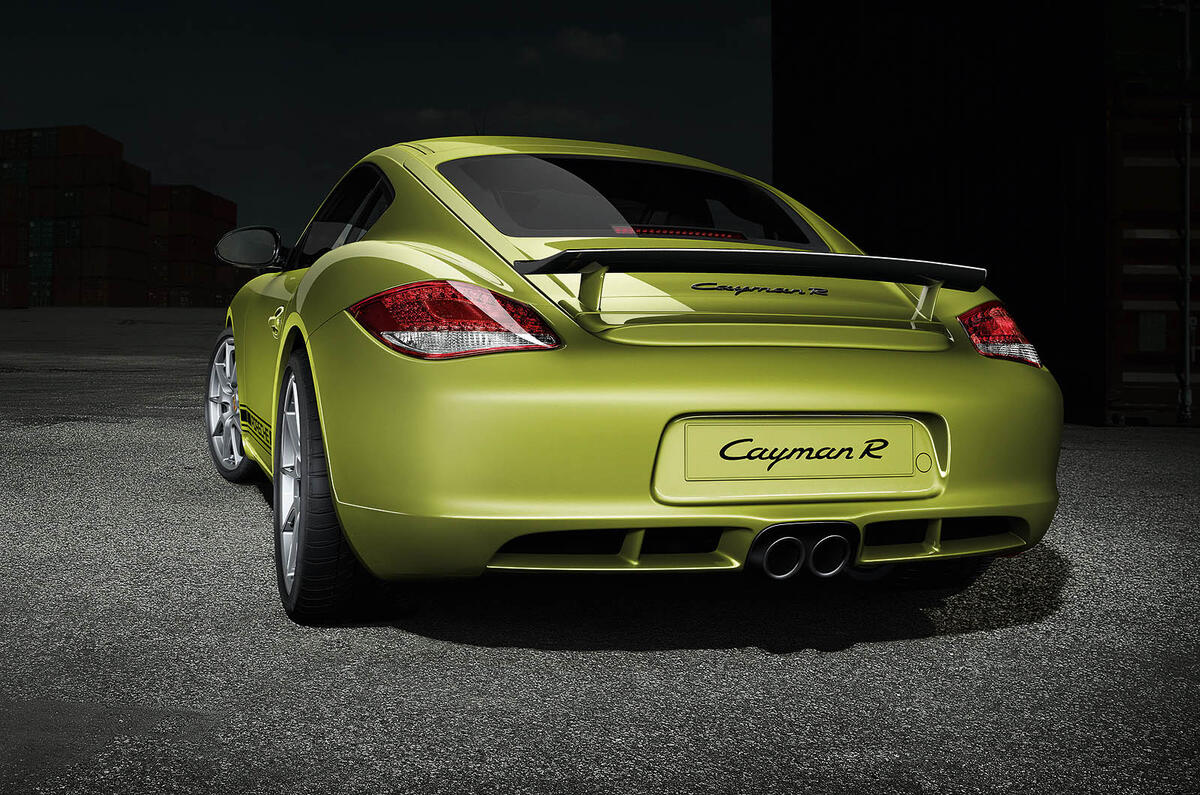 no title LA motor show: Porsche Cayman R