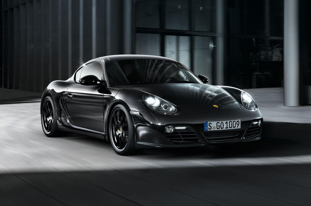 Porsche's Black Edition Cayman S