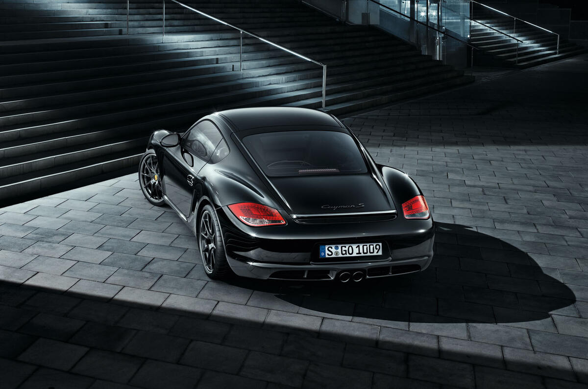 Porsche's Black Edition Cayman S
