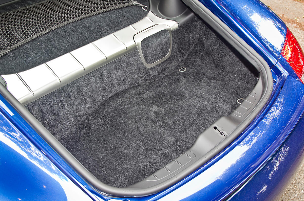 Porsche Cayman boot space