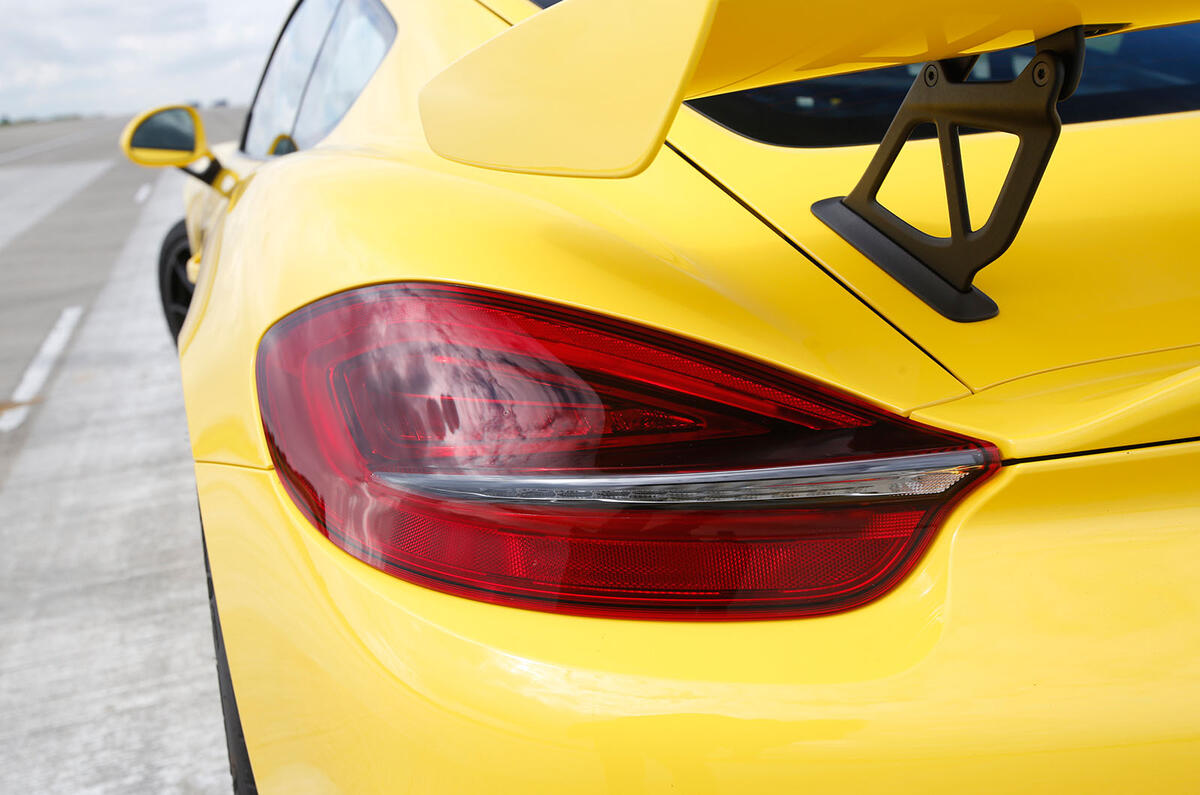 Porsche Cayman GT4 rear light
