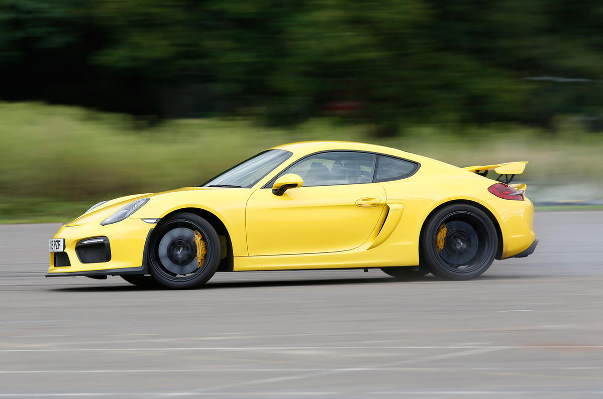 The 385bhp Porsche Cayman GT4