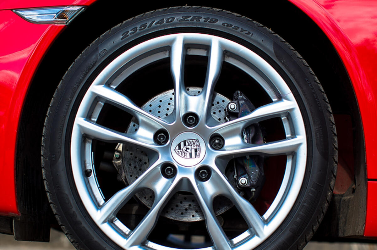 18in Porsche Cayman alloys