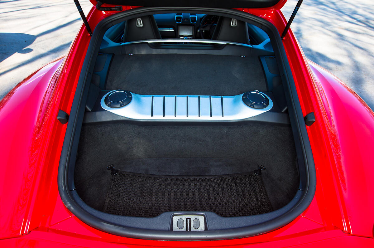 Porsche Cayman boot space