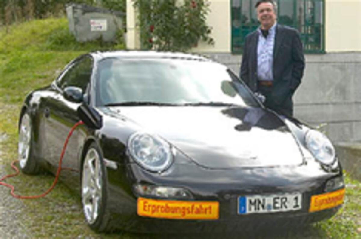 Ruf unveils electric 911