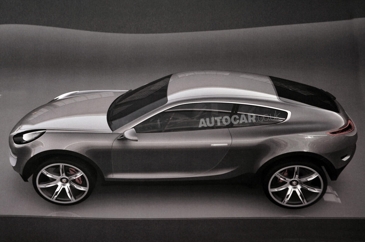 Porsche's Evoque uncovered