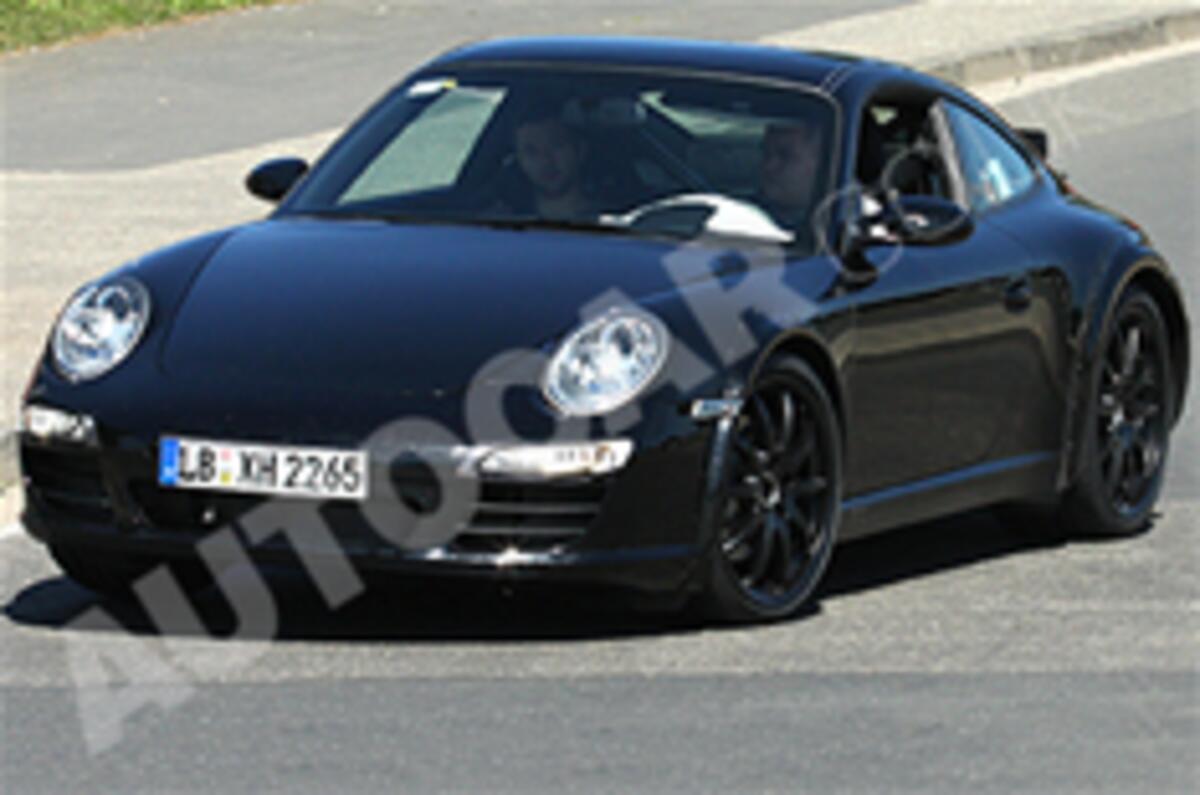 2011 Porsche 911 spied