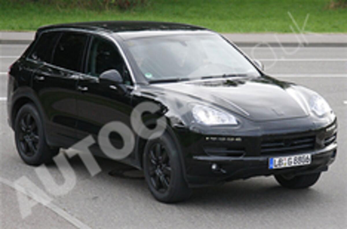 New Porsche Cayenne spied