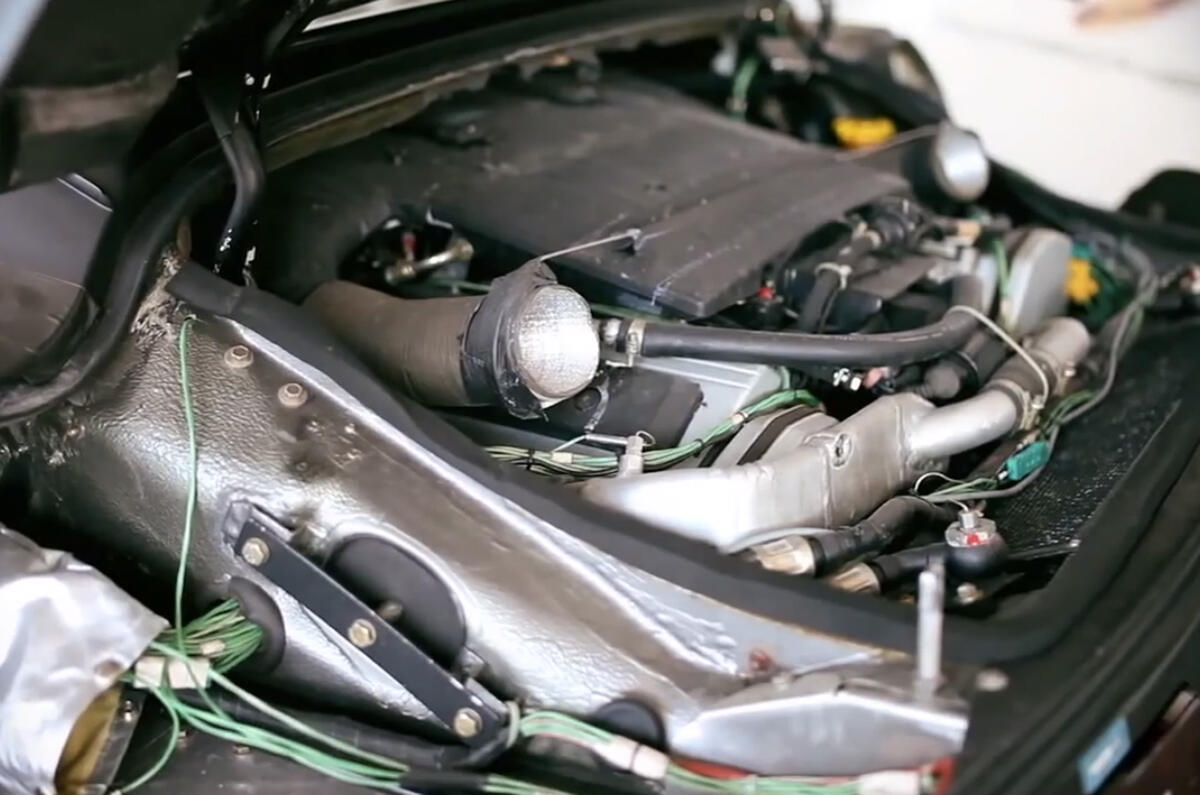 New details of Porsche's secret V8-powered 911 revealed