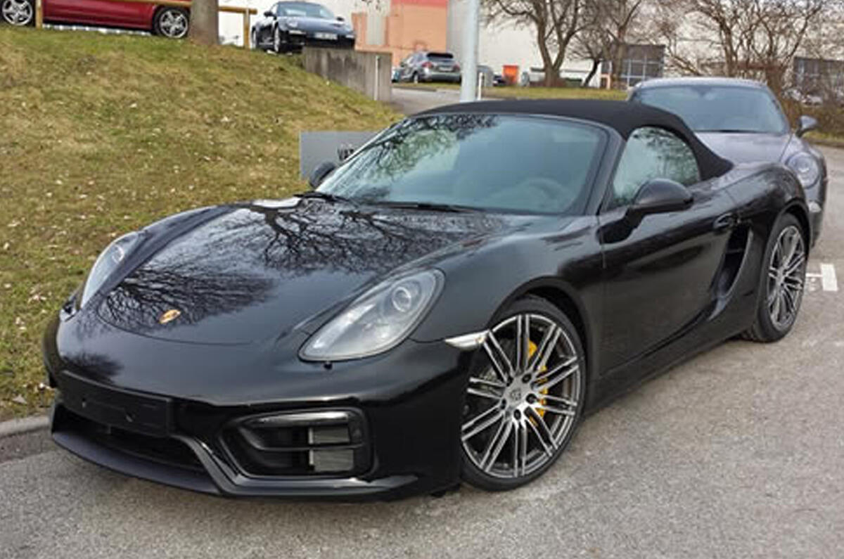 New Porsche Cayman GTS spotted undisguised