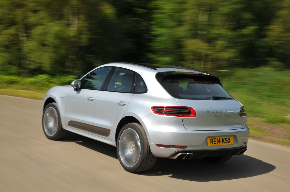 Porsche Macan rear end
