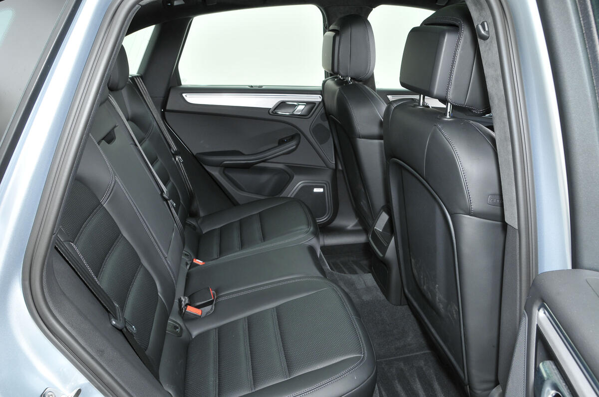 Porsche Macan rear seats