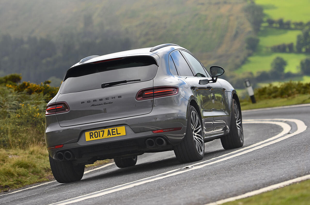 Porsche Macan Turbo rear