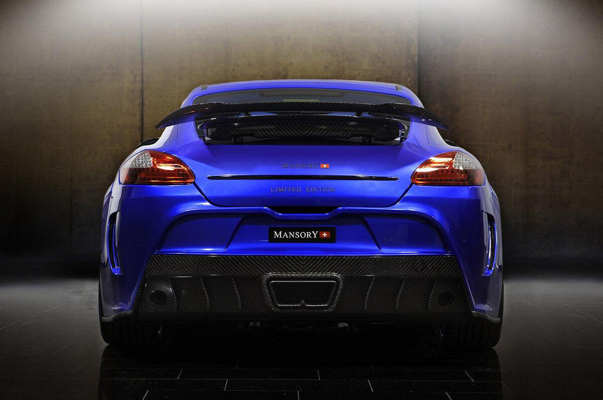 Mansory's Panamera revealed