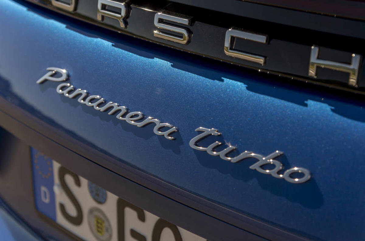 Porsche Panamera Sport Turismo badging