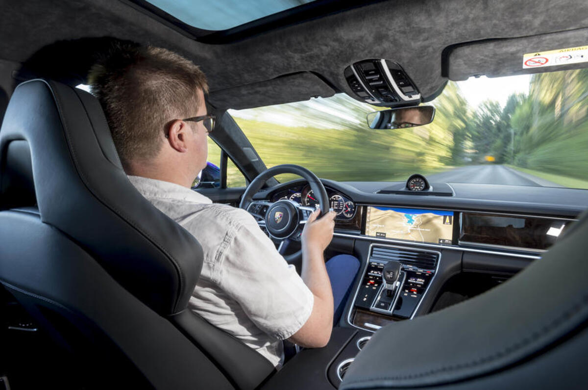 Driving the Porsche Panamera Sport Turismo