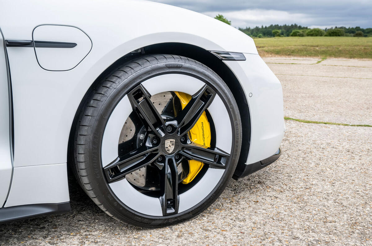 Porsche Taycan Turbo S review 2024 05 wheel Porsche Taycan Turbo S review 2024 05 wheel