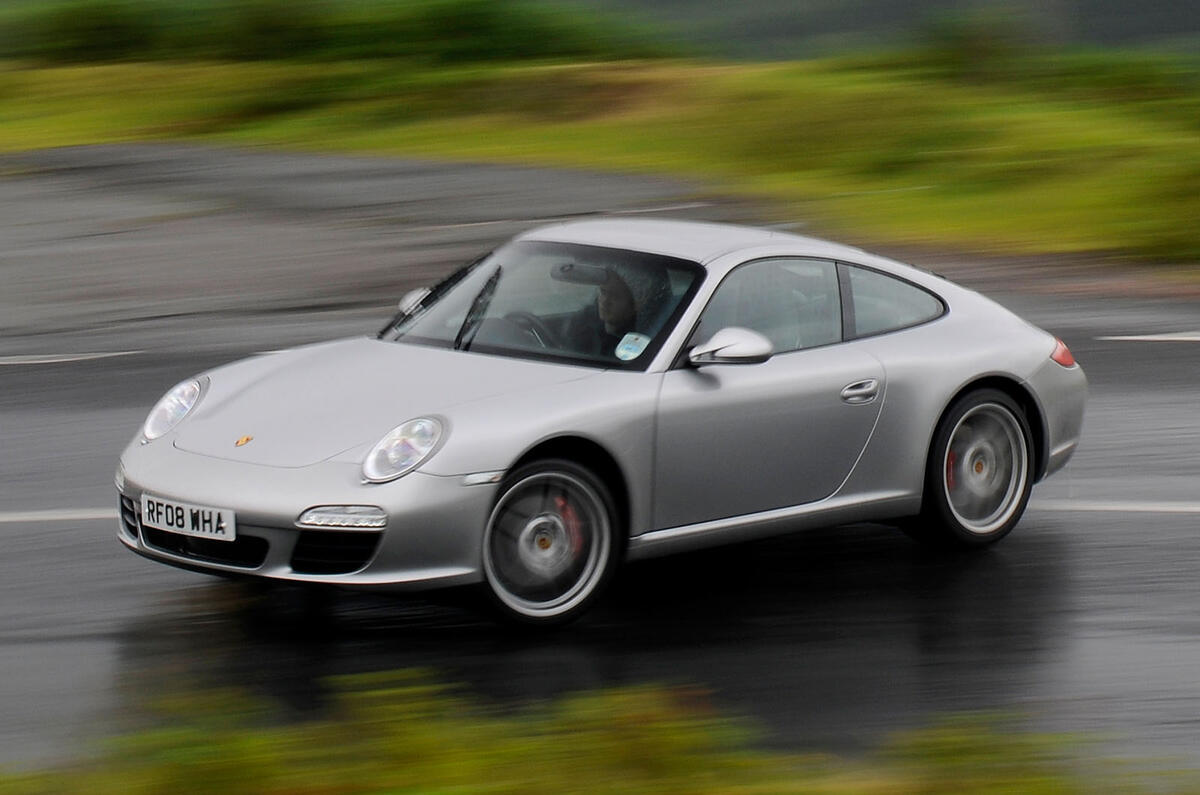 Porsche 911 997 front drift Porsche 911 997 front drift