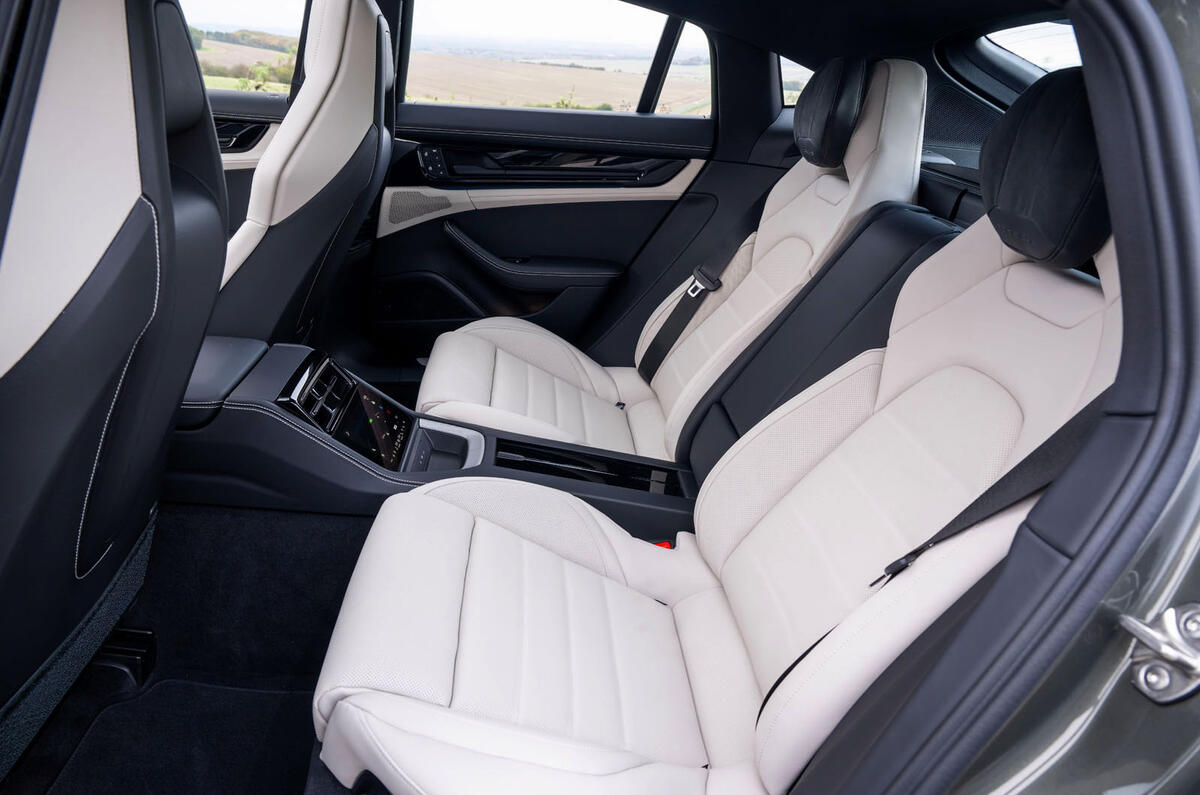 porsche Panamera 4 E Hybrid review 2025 014 back seats