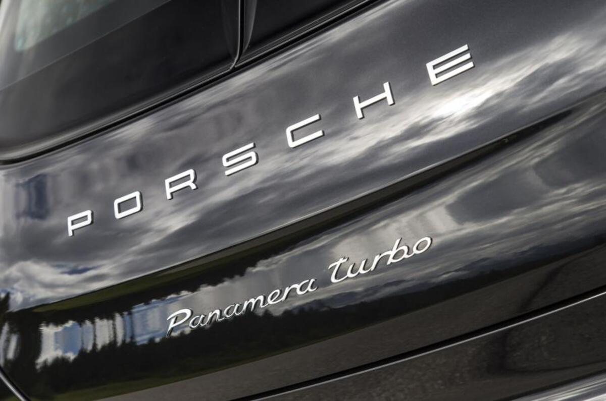 Porsche rear badging