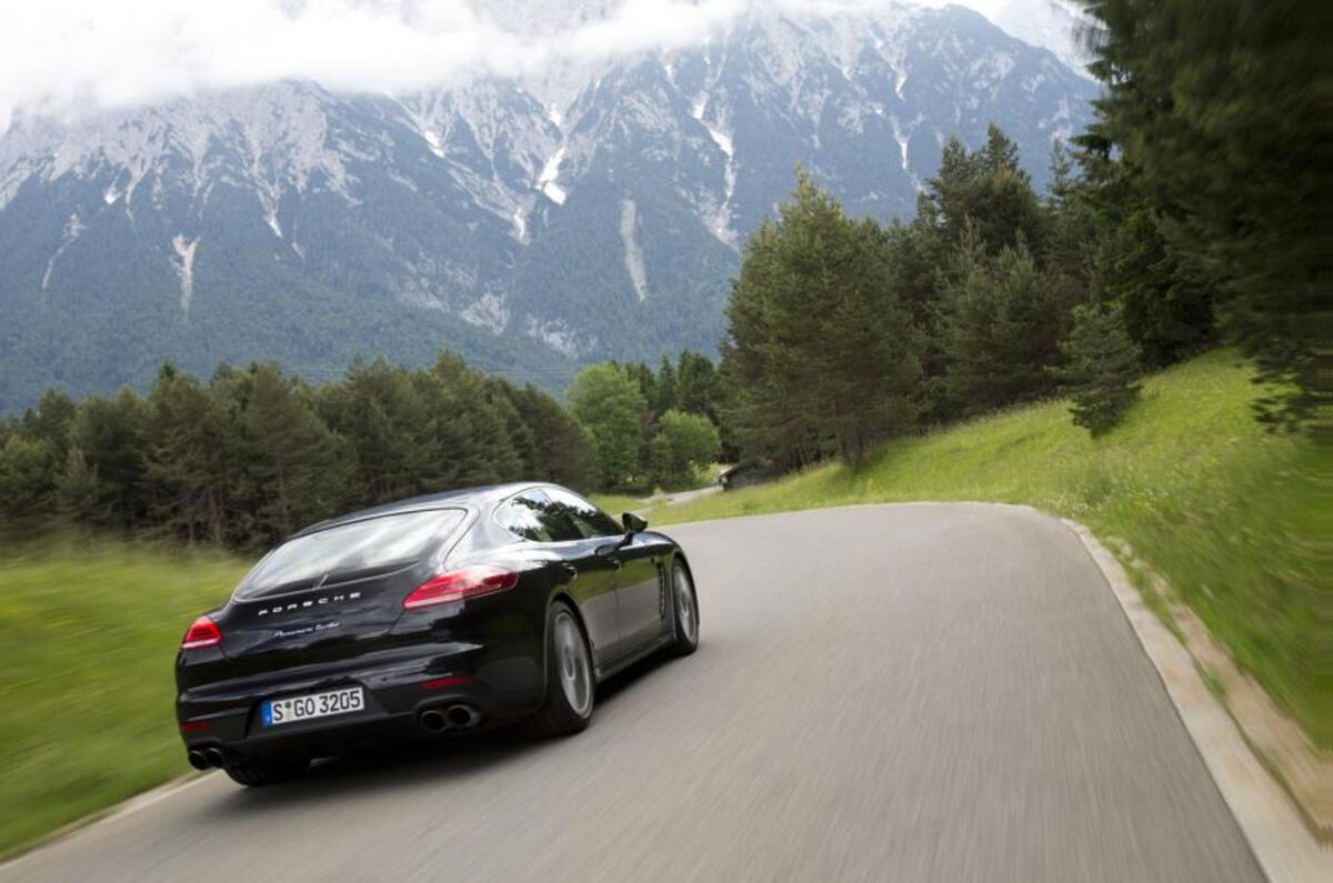 Porsche Panamera Turbo rear
