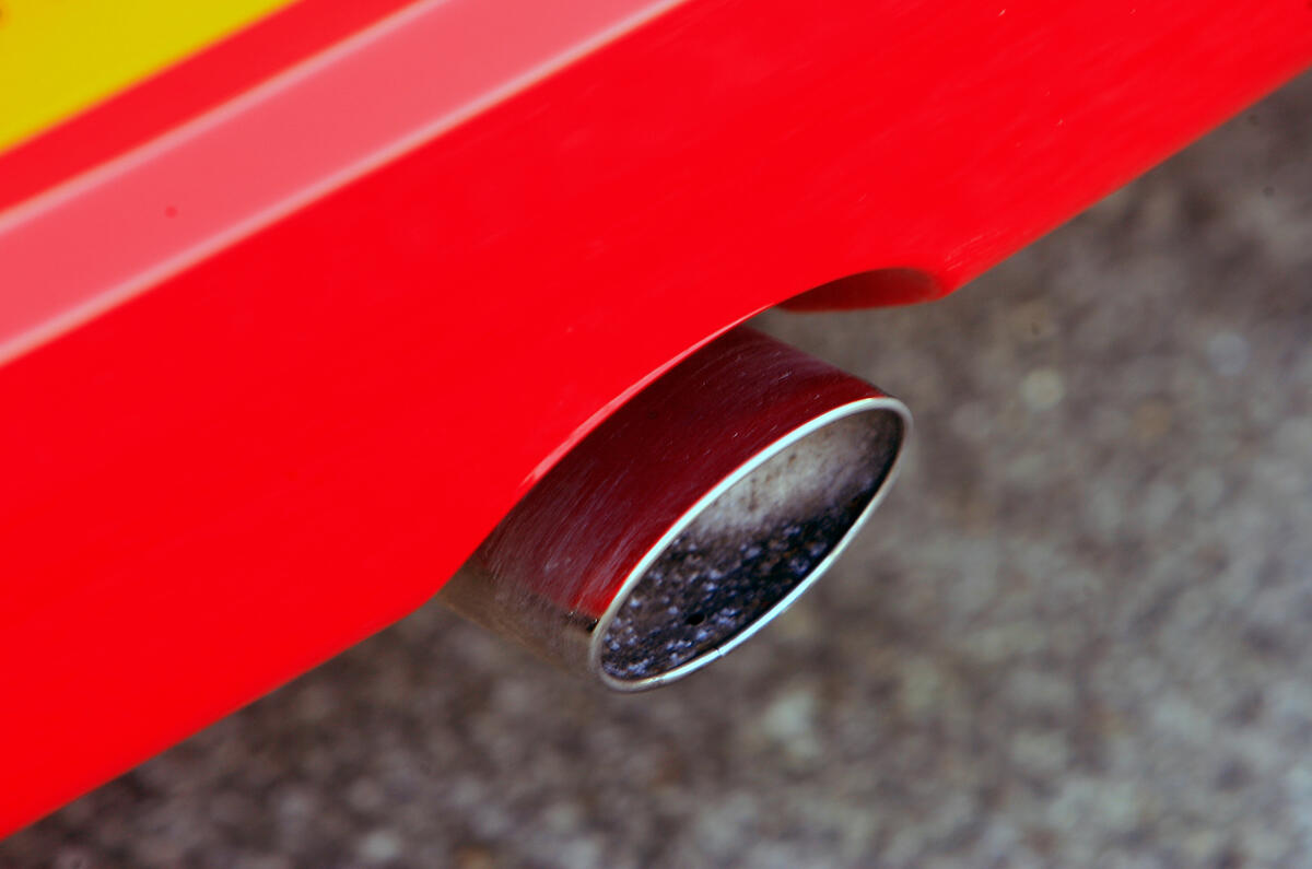 Proton Savvy single exhaust