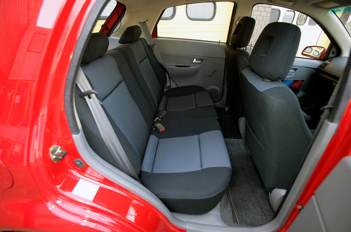 Proton Savvy rear seats