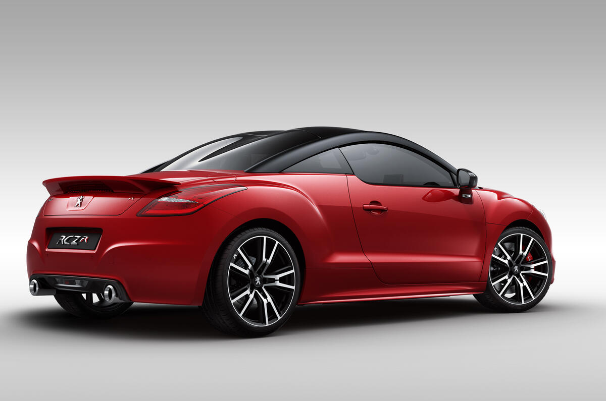 no title Peugeot RCZ R revealed at Goodwood