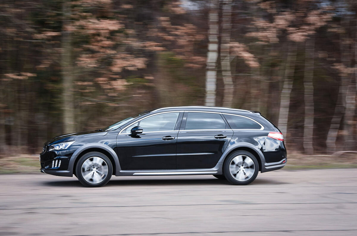 Peugeot 508 RXH side profile