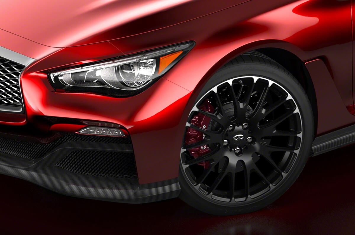 Infiniti Q50 Eau Rouge concept revealed