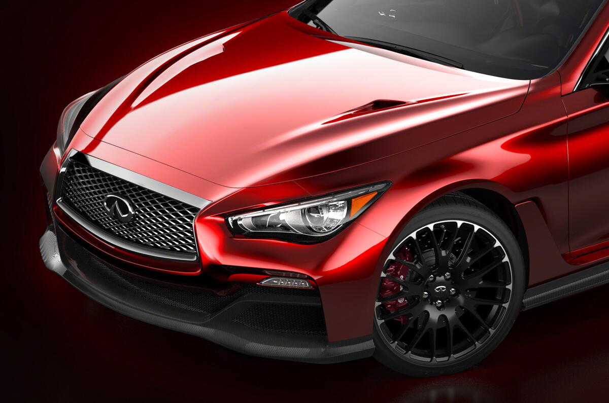 Infiniti Q50 Eau Rouge concept revealed