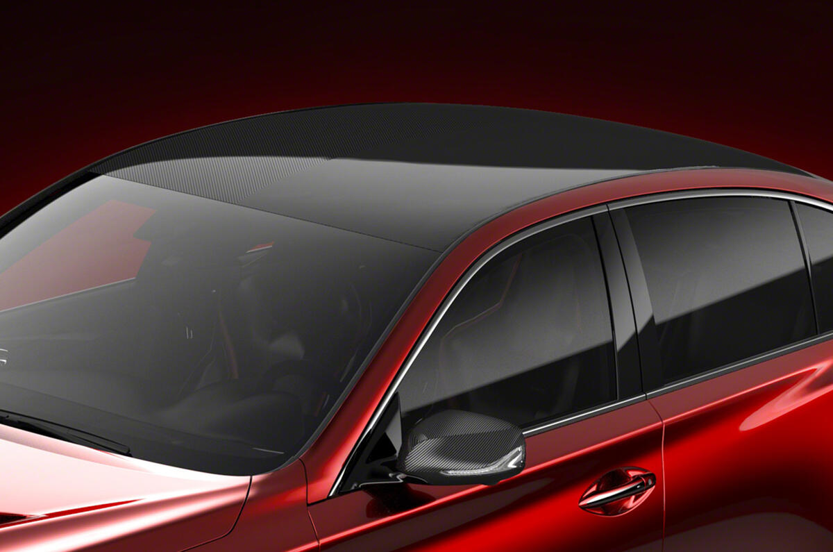 Infiniti Q50 Eau Rouge concept revealed