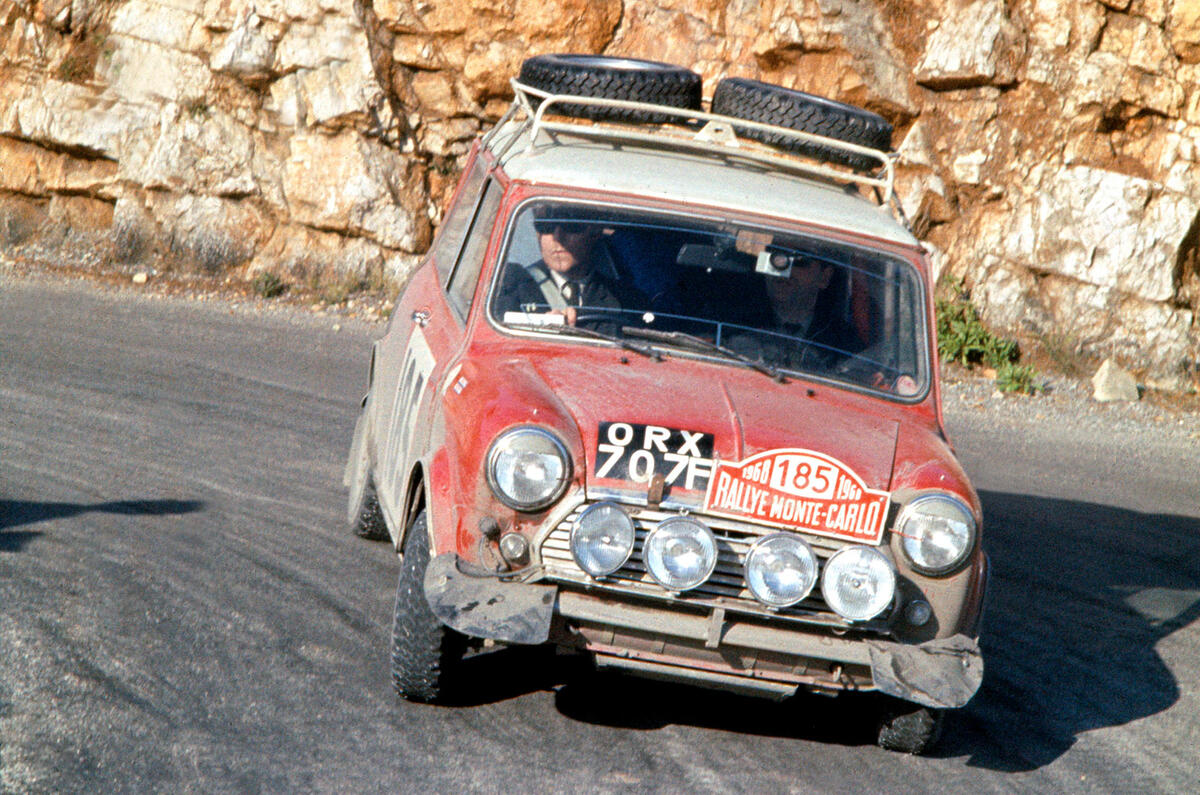 no title Mini Cooper S at the Monte Carlo rally: picture special
