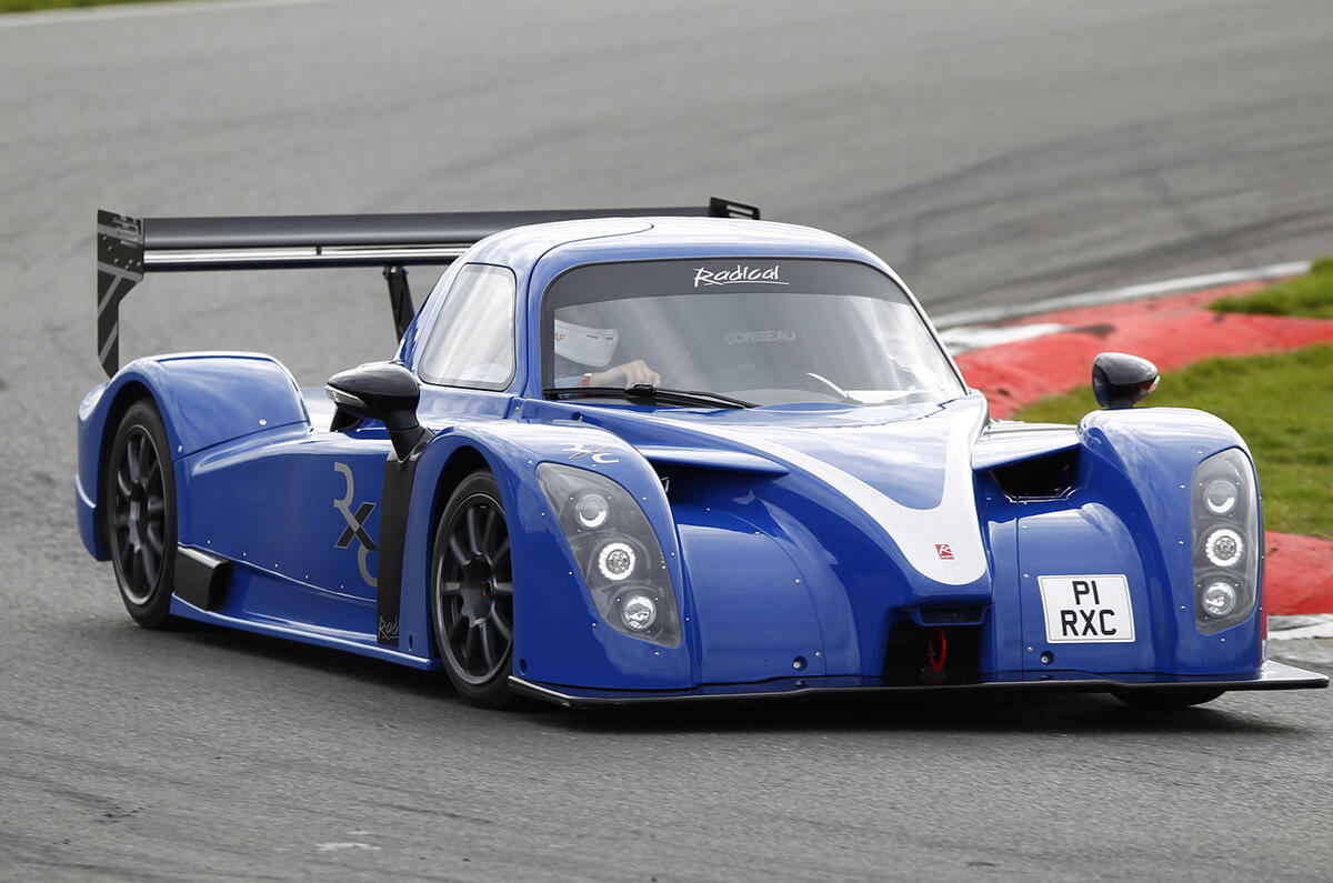 Radical RXC hard cornering