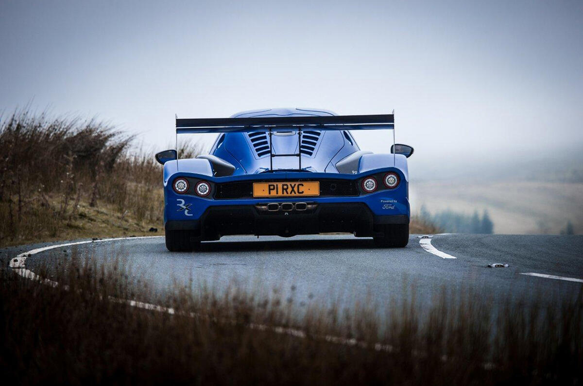 Radical RXC rear cornering