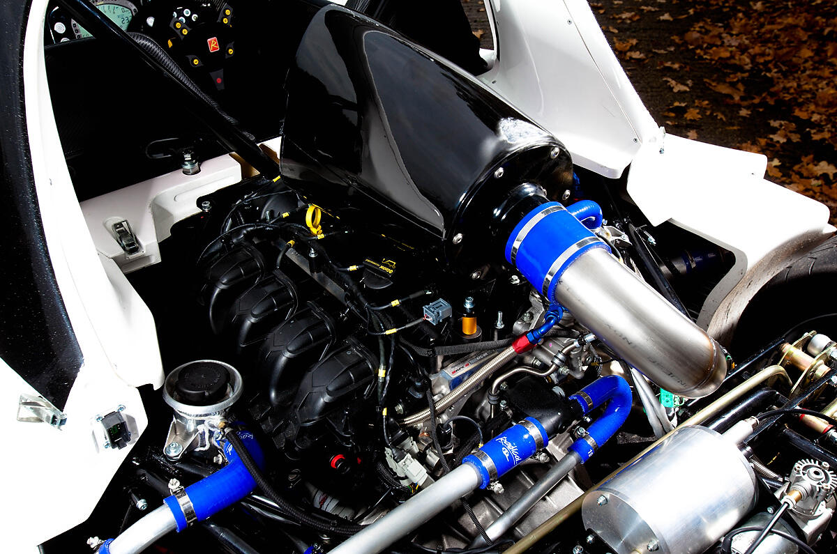 Radical SR3 SL engine bay