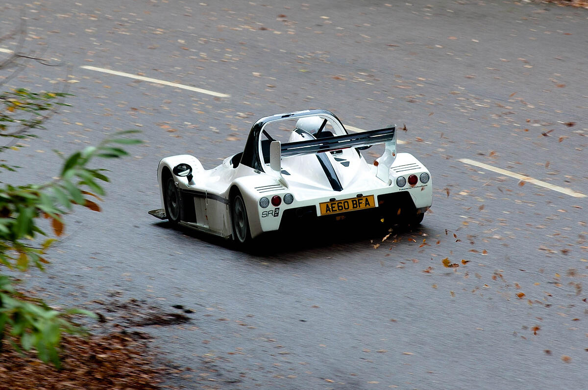 Radical SR3 SL rear cornering