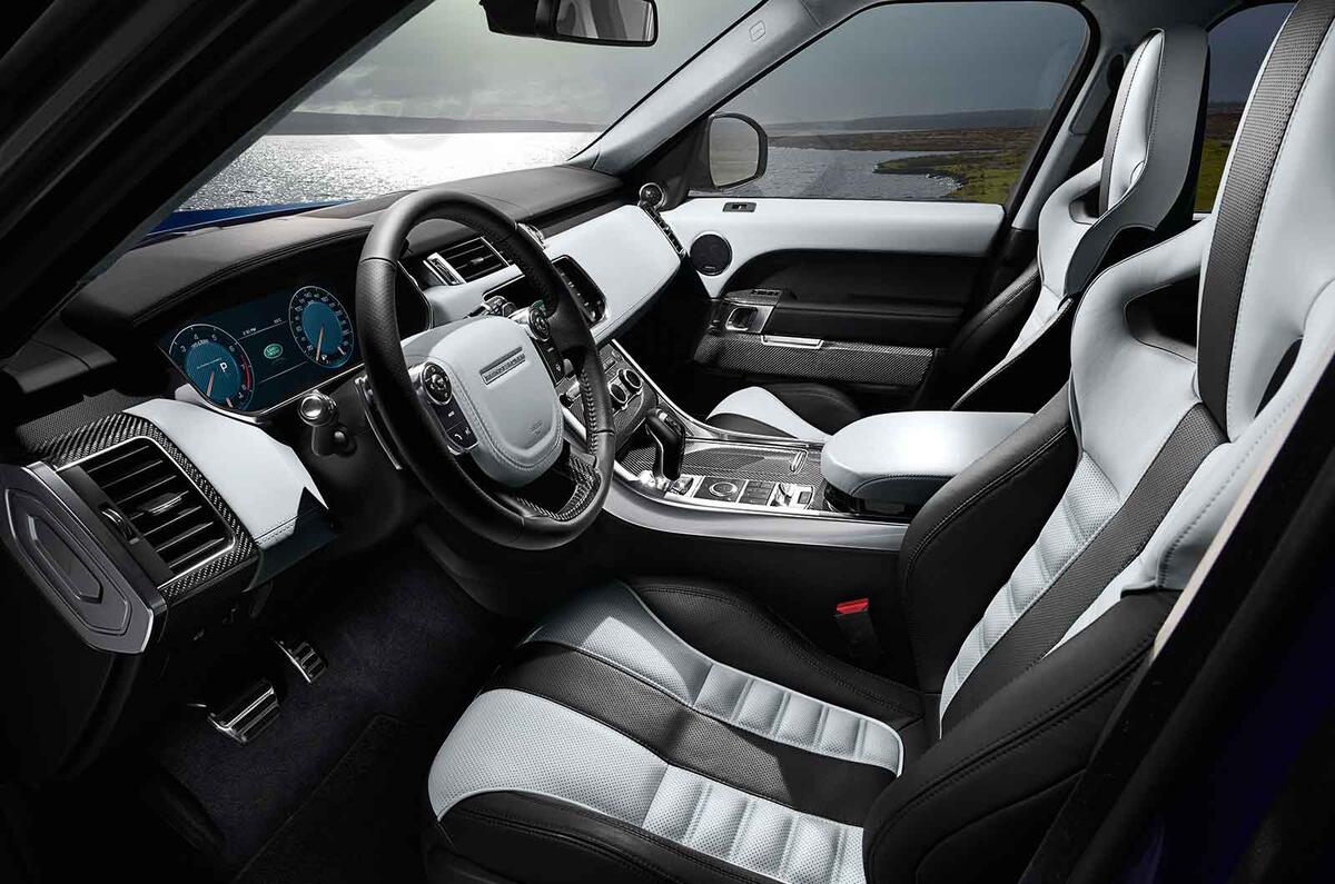 New 542bhp Range Rover Sport SVR revealed New 542bhp Range Rover Sport SVR revealed