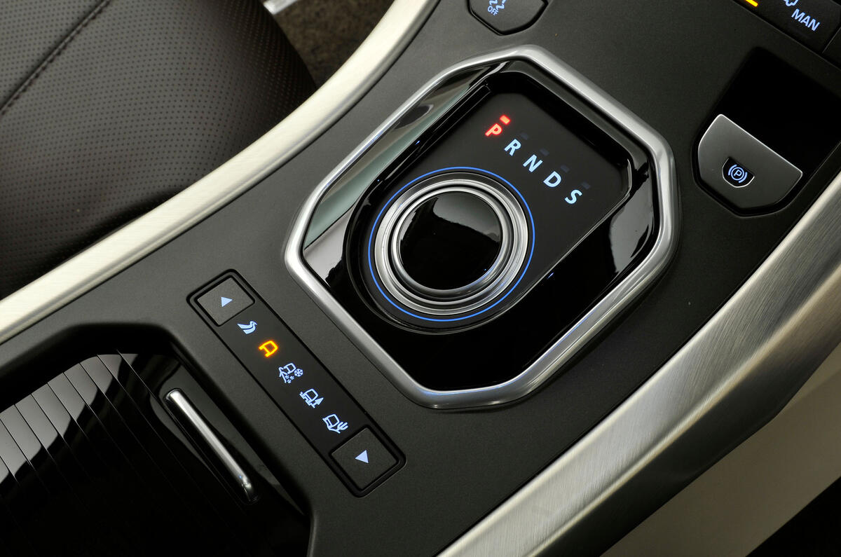 Range Rover Evoque automatic gearbox