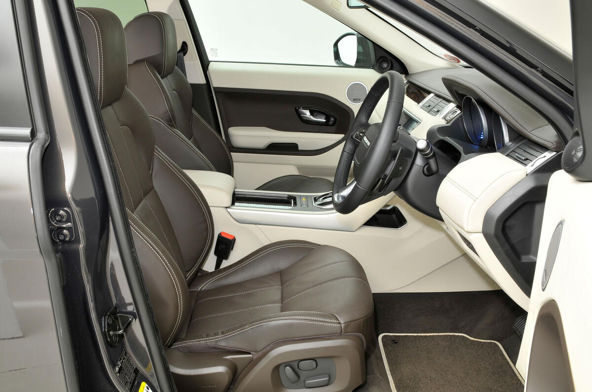 Land Rover Range Rover Evoque interior