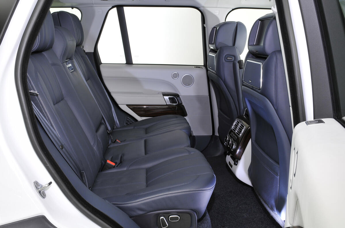 Range Rover rear seats