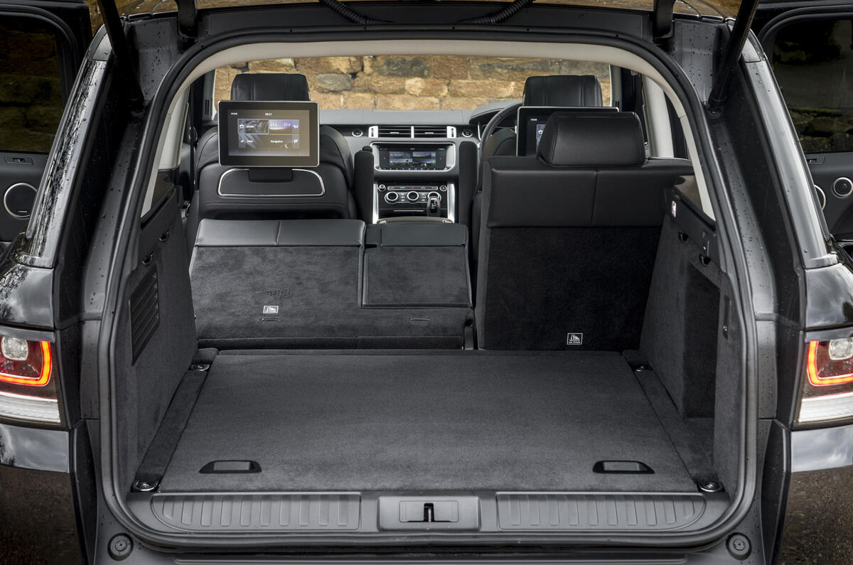 Range Rover Sport boot space