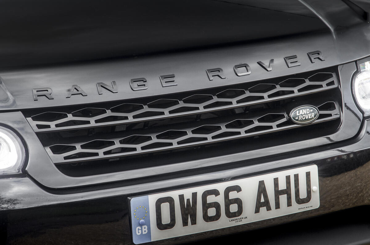 Range Rover Sport front grille