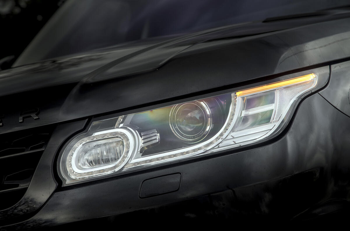 Range Rover Sport headlights
