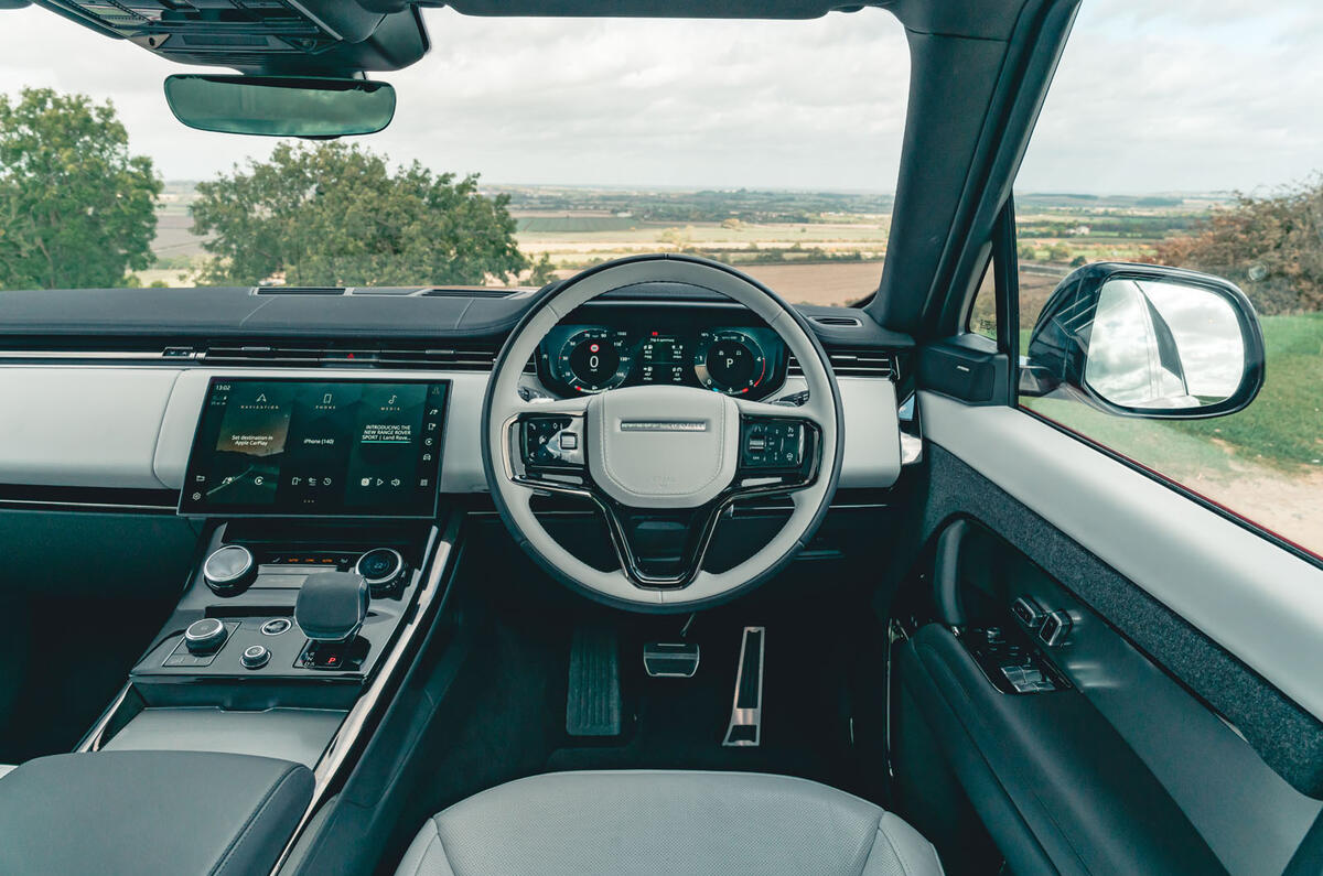 range rover sport review 2024 12 dash