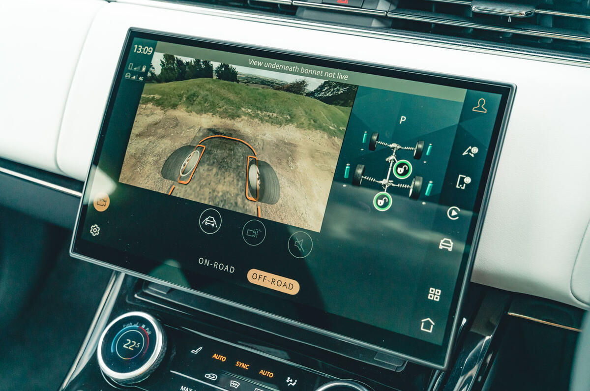 range rover sport review 2024 19 off road cameras