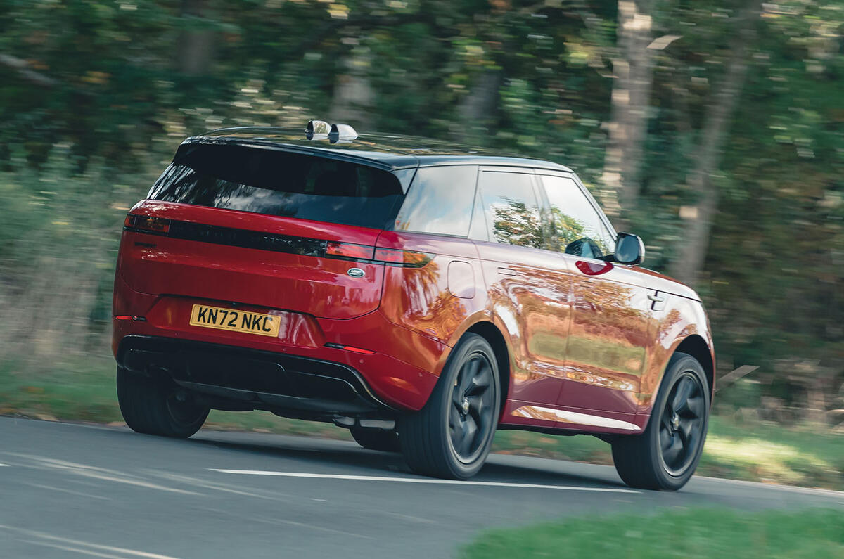 range rover sport review 2024 33 rear cornering