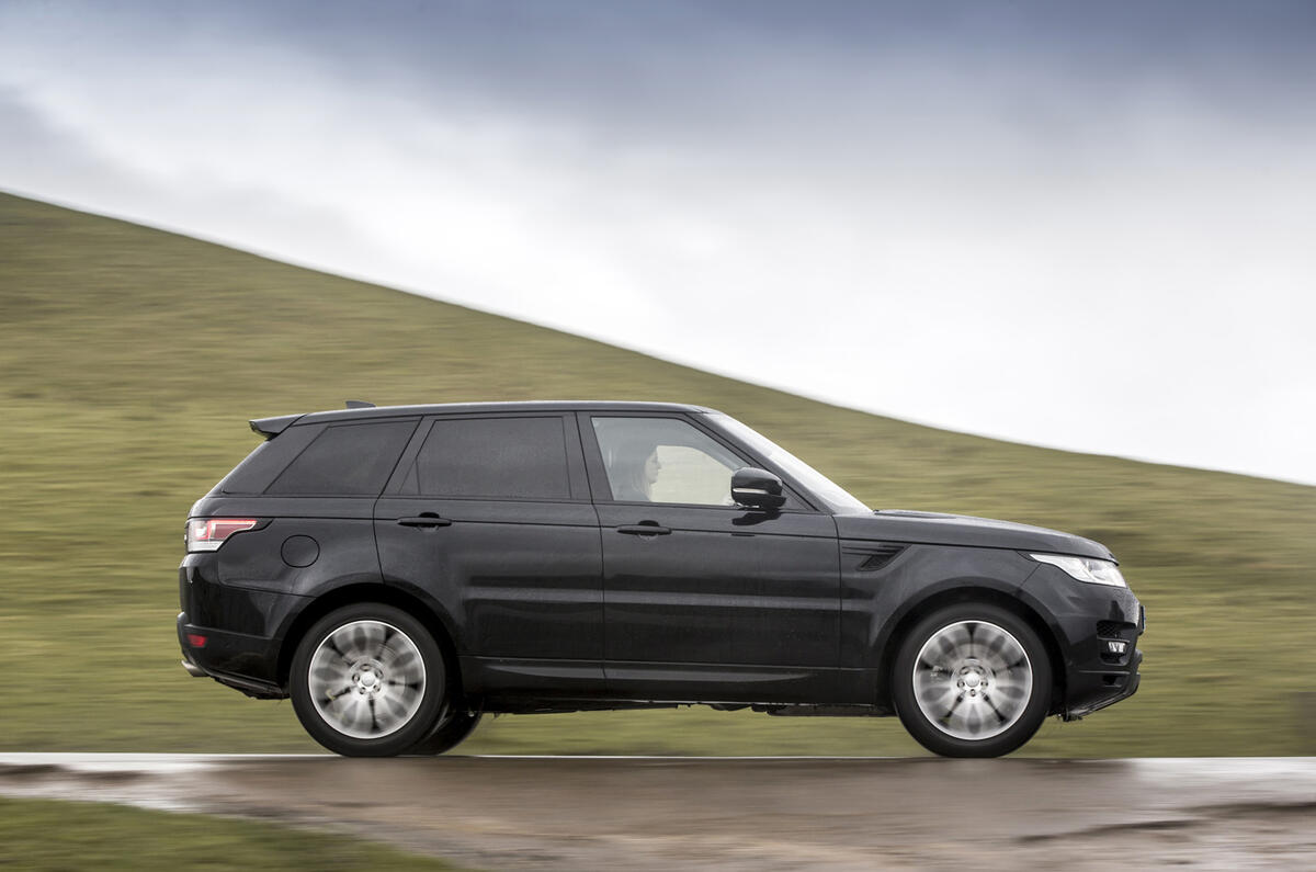 Range Rover Sport side profile