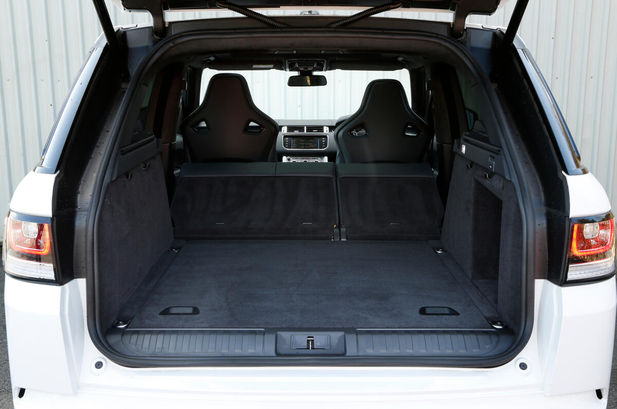 Range Rover SVR boot space