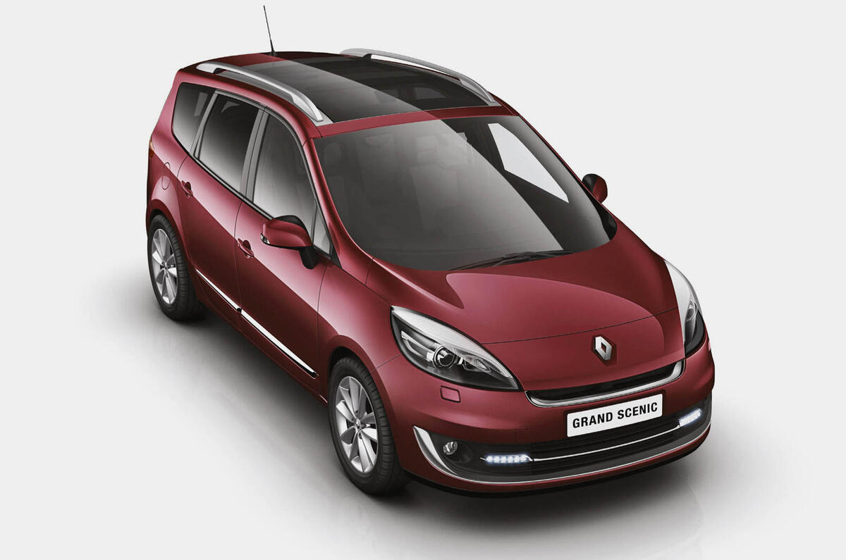 Facelifted Scenic from £18,325